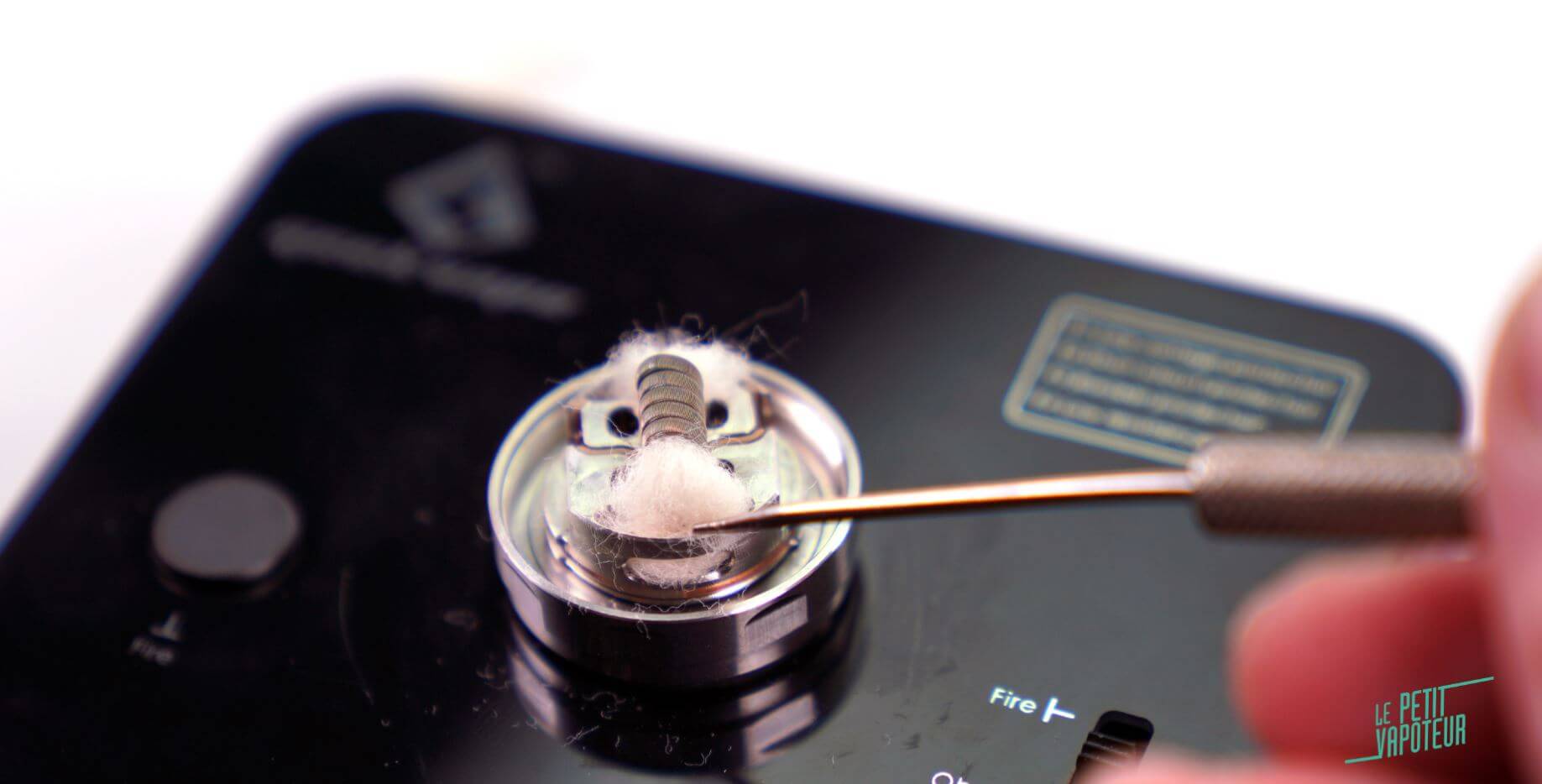 Montage sur le Blitzen de Geek Vape